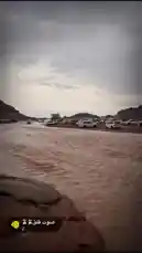 Witness a convoy of off-road vehicles navigating a powerful, muddy river under overcast skies. This scene captures the raw adventure of off-roading in rugged conditions, showcasing the capabilities of these vehicles as they tackle deep water and strong currents. It's a thrilling display of exploration and resilience. by @karim.alsaleh with صوت قلق⏳⏳ by Contains: SILLY - Towa, kxma