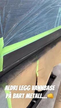 Watch as a professional craftsman from Viking Custom Craft meticulously prepares and applies a spray paint base coat to a car panel. This step-by-step guide demonstrates essential techniques for achieving a flawless finish, including proper surface cleaning, precise masking with tape and plastic sheeting, and smooth, even spray application. A perfect tutorial for anyone looking to learn how to spray paint a car. by @vikingcustom with Original Sound by vikingcustom