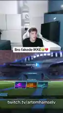 Watch Artem's real-time reaction as he plays Rocket League on his Twitch stream. He's searching for a game when he sees a goal scored by 'CHAMPION-DENIM70'. His face perfectly captures the surprise and disbelief, highlighting the excitement of competitive online gaming. by @artems-snap with Original Sound by artems-snap