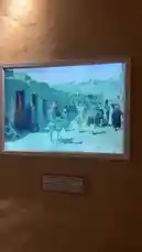 This historical footage, presented in a museum-like setting with descriptive plaques, offers a vivid look at life in the Al-Mughaibrah Souq during the early 20th century. Viewers can see bustling market scenes, people in traditional attire, and the daily activities surrounding the Grand Mosque in Mecca, providing a rich, educational experience. by @hamed_aldaban with اليوم الوطني by حامد الضبعان