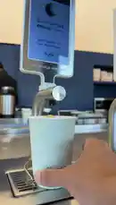 Watch this quick tutorial to learn how to use a modern self-serve coffee machine. From selecting your drink on the touchscreen to filling your cup, see the entire process in action. Perfect for anyone new to automated coffee stations. by @alysf90 with Original Sound by alysf90