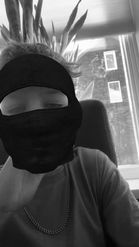 Preview for a Spotlight video that uses the balaclava Lens