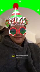 Preview for a Spotlight video that uses the X-Mas Countdown Lens