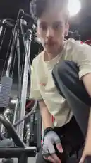 Watch Inam Sultan demonstrate a focused workout session using a cable machine in a modern gym setting. This clip captures his form and technique during strength training exercises. by @by.sul with by.sul by Original Sound