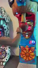 Witness Jack Donnovan deliver an incredible punch on a 'Dragon' arcade boxing machine, achieving a massive score of 901 points! This high-energy moment captures his skill and excitement in a vibrant arcade setting. by @jackdonnovan with Original Sound by jackdonnovan
