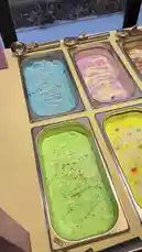 Watch this vibrant ice cream display come to life! From colorful frozen treats to creative toppings, this setup is pure magic. Perfect for kids and anyone who loves a sweet, imaginative experience. by @moneeragh with Original Sound by moneeragh