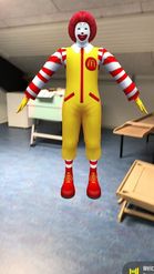 Preview for a Spotlight video that uses the Ronald McDonald Lens