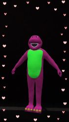 Preview for a Spotlight video that uses the Barney The Dino Lens