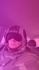 Preview for a Spotlight video that uses the police Lens