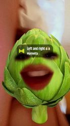 Preview for a Spotlight video that uses the Artichoke Head Lens
