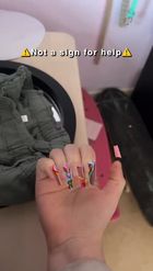 Preview for a Spotlight video that uses the swirly nails Lens