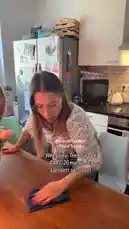 A mother from 'Mimi's Family Life' humorously describes the chaos that ensues when her teenager gets completely drunk while playing EA FC 26. The scene shows her cleaning the kitchen table as she narrates the situation. by @mimi6kids with Original Sound by mimi6kids