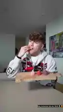 In this vlog, Lewinray wakes up early to beat the crowds and rush to a supermarket to buy the new viral ice cream before it sells out. He then brings the colorful mini cups home for a taste test, sharing his honest reactions to the mango, peach, strawberry, and grape flavors. Watch as he discovers his favorite flavor and shares his excitement with fans. by @lewinray with Original Sound by lewinray
