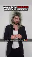 This comedic sketch by LeyiiiN features a man in a wild wig who dramatically pretends his son was in a serious accident. His exaggerated performance elicits genuine laughter from his friends, perfectly illustrating the awkwardness of laughing at the wrong moment. It's a relatable and funny take on social situations. by @leonr47 with Original Sound by leonr47