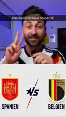 Ein Fußball-Analyst präsentiert seine Prognose für das Viertelfinalspiel zwischen Spanien und Belgien. Er analysiert die aktuellen Formen, verletzungsbedingte Ausfälle wie den Kreuzbandriss von Onana und Muskelschmerzen bei Drossard, sowie die Rückkehr des 'Joker-Spielers' Nico Williams für Spanien. Die Analyse basiert auf der historischen Bilanz der beiden Mannschaften und bietet Einblicke in die möglichen Schlüsselspieler des Abends. by @leonr47 with Original Sound by leonr47