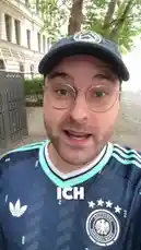 In this lively street-side prediction segment, Jonas Kirafin uses Panini FIFA sticker packs to forecast the outcome of the Germany vs. Ukraine football match. As he opens each pack, viewers see if players from either team appear, creating suspense around whether Germany or Ukraine will score. This interactive and entertaining format combines fan culture with real-time sports anticipation. by @kira_fin with Original Sound by kira_fin