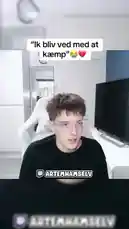 In this emotional moment, content creator Artem Hamsev is visibly moved while reading a message that translates to 'I'll stay with the fight.' His raw reaction, followed by a humorous cutaway to a shocked dog, captures a relatable blend of sentimentality and internet humor. by @artems-snap with Original Sound by artems-snap