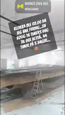 Witness the intense dedication behind Viking Custom Craft's boat building process. This time-lapse captures a craftsman working tirelessly through the night in a misty workshop, spray-painting a large vessel. The text overlay reveals a grueling schedule: 16 hours a day, 44 hours over just three days. This raw look into the world of custom boat building showcases the relentless effort required to bring a dream to life. by @vikingcustom with VIKINGS (Hey Ho) by HEDEGAARD