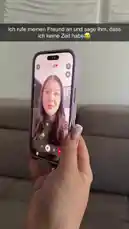 This short clip captures a lighthearted moment during a video call between Lisa and Niko. The phone screen shows their faces in a split view, with one person occasionally taking over the main frame. The casual setting and playful interaction suggest a personal vlog or social media post, offering fans a glimpse into their connection. by @liisa.niiko with Original Sound by liisa.niiko