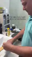 Watch as my dad transforms our broken shower into a custom rain shower! We had the wrong shower head connection, so we improvised with a bamboo rod, fake leaves, and a new shower head. It looks amazing and works perfectly! This is a real-life hack for anyone dealing with similar plumbing issues. by @hicksmarvin with Original Sound by hicksmarvin