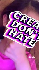 Preview for a Spotlight video that uses the create dont hate Lens