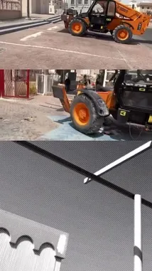 This video offers a comprehensive look at the daily operations at 151 Constructions & General Ma. It begins with a powerful orange Yanmar telehandler lifting materials, showcasing the company's heavy machinery in action. The scene then shifts to a large warehouse, revealing the scale of their storage and preparation areas. Finally, the video follows the telehandler as it transports a pallet of bricks through the site, providing an authentic glimpse into the logistics and workflow of a professional construction environment. by @construct151 with construct151 by Original Sound