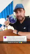 In this intriguing test, BigBang Bash presents a hyper-realistic rotating globe that looks too perfect to be real. He addresses audience skepticism head-on, asking if it's AI-generated. To prove its authenticity, he takes the bold step of drawing a line on the sphere with a permanent marker. As the globe continues to spin, the drawn line rotates perfectly with it, demonstrating the object's genuine physical properties and debunking the AI theory. This hands-on experiment is a fascinating look at perception versus reality. by @bigbangbash_off with Original Sound by bigbangbash_off