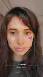 Preview for a Spotlight video that uses the Face Stickers  Lens