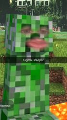 Preview for a Spotlight video that uses the creeper minecraft Lens