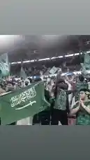 This dynamic montage captures the essence of Saudi Arabia's national pride and passion for football. It features jubilant fans waving the national flag in a stadium, a team celebrating a victory, and powerful imagery of the nation's history and modern achievements, all set to an energetic soundtrack. by @abood114 with Original Sound by abood114