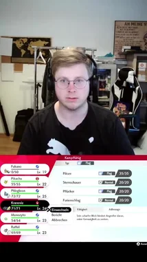In this exciting gameplay stream, itsluckymike successfully defeats the Plant-type Gym Leader, Jaro, in Pokémon Scarlet & Violet. Watch as he celebrates his victory and claims the coveted Pflanzenorden (Plant Badge). This is a perfect example of how to beat a gym leader and progress through the game. by @itsluckymike with Original Sound by itsluckymike