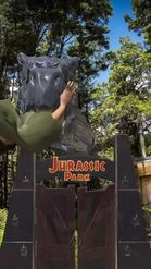 Preview for a Spotlight video that uses the jurassic park Lens