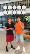 Join Felix on a fun street challenge where he asks passersby questions like 'Name three countries starting with F' and 'Which is heavier, 1kg of feathers or gold?'. See the reactions and answers from strangers in different European cities as they try to win a pair of headphones. by @mehlix with Original Sound by mehlix