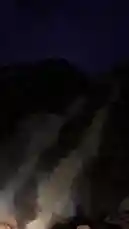 Experience the thrill of exploring a stunning nighttime waterfall with a group of adventurers. Witness powerful water cascading over rugged rocks, illuminated by flashlights against the dark sky. The journey takes you through a mysterious cave-like area, where the sound of rushing water creates an immersive atmosphere. This captivating adventure showcases the raw beauty of nature after dark. by @karim.alsaleh with حايل مانقدر  ☹️☔️ by Snep: Alloobi