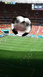Preview for a Spotlight video that uses the Soccer Ball Lens