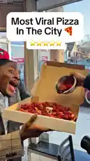 This viral sensation from Martino's Pizza & Asian Fusion Kitchen is taking over social media. We ordered the 'General Tso Chicken Pizza' after seeing it on Marved TV and had to try it for ourselves. Watch as we see the pizza being made, get our hands on it, and finally taste the wild fusion of flavors. by @marvedtv with Original Sound by marvedtv