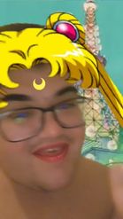 Preview for a Spotlight video that uses the Sailor Moon Lens