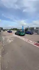 Experience the thrill of a track day at Falken Motorsport with high-performance cars like BMW M3s and other sports sedans warming up on the tarmac. This dynamic scene captures the energy and excitement of motorsports enthusiasts gathering for a driving event. by @tershine with Original Sound by tershine
