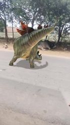 Preview for a Spotlight video that uses the Stegosaurus Lens