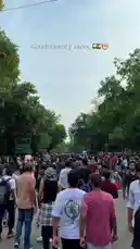 Witness the energy of India's youth revolution in this powerful compilation. From massive crowds waving national flags to passionate speeches and chants, this video captures the spirit of a generation demanding change. See protestors holding signs with slogans like 'We woke up' and 'Property is not a crime,' uniting under banners of social justice and collective power. This is a raw look at modern Indian protest culture. by @lil.ishhhh with Original Sound by Contains: Bande Hain Hum Uske - Shivam Mahadevan & Anish Sharma