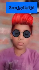 Preview for a Spotlight video that uses the Red Hairstyle Lens