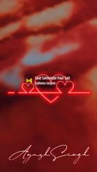 Preview for a Spotlight video that uses the Red Heart Screen Lens