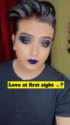 Preview for a Spotlight video that uses the Blue Punk Makeup Lens