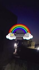 Preview for a Spotlight video that uses the Rainbow in Hands Lens