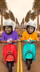 Preview for a Spotlight video that uses the Moped Twins Lens