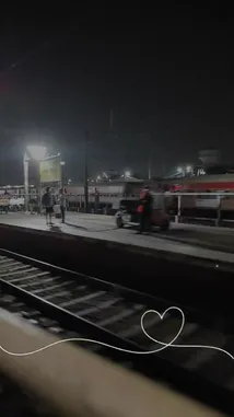 A nighttime journey through India's bustling railway network, capturing the iconic New Delhi Railway Station sign as the train pulls in. This immersive POV footage offers a real-time glimpse into Indian rail travel, showcasing station life, platform activity, and the vibrant atmosphere of one of Asia's largest transportation hubs. by @guptaji_47 with guptaji_47 by Original Sound