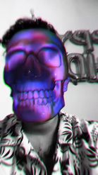 Preview for a Spotlight video that uses the Chroma Skull Lens