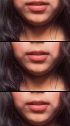 Preview for a Spotlight video that uses the Soft Lips Collage Lens