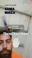 Preview for a Spotlight video that uses the Sania Mirza ASL Lens