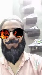 Preview for a Spotlight video that uses the beard games Lens